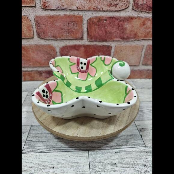 Hannabells by Johnna Elstob for Silvestri Butterfly Condiment Dip Serving Dish - Picture 6 of 9